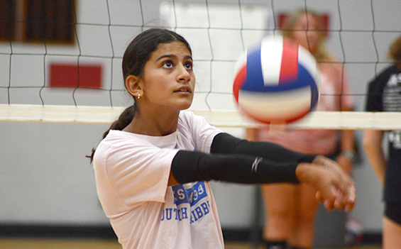 Volleyball at Kents Hill Sports Camp for Girls